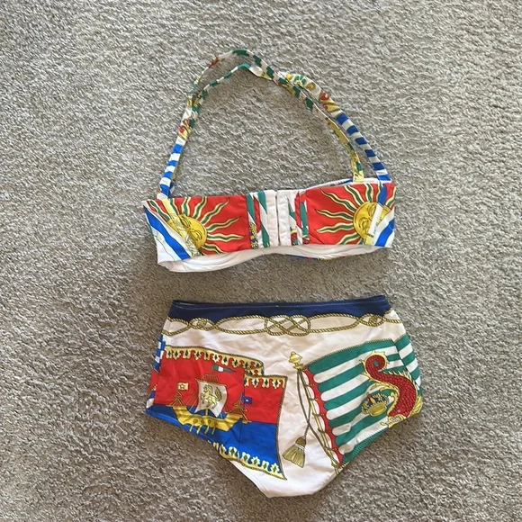 Etro nautical print push up two piece bikini - Picture 12 of 13